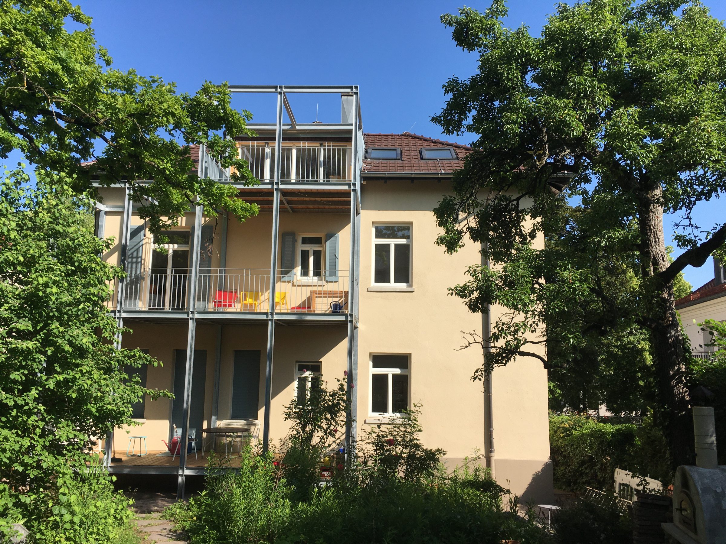 neue Gartenansicht